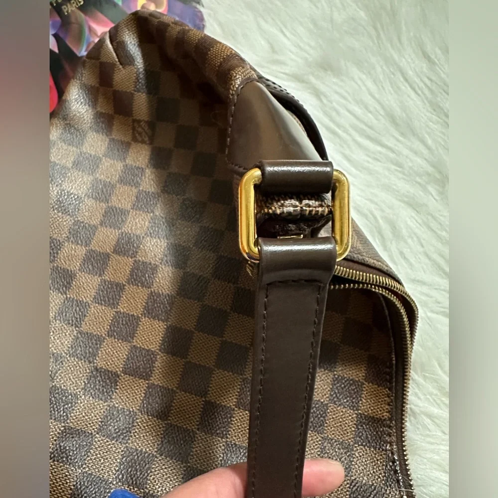 🛑SOLD🛑         Louis Vuitton Bloomsbury Damier Ebene shoulder or crossbody bag - Picture 12 of 15